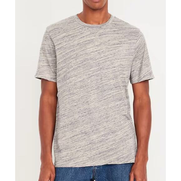 Old Navy Other - Old Navy Vintage Heather Gray Crew Neck TShirt NEW Mens Large Tee Top Everyday